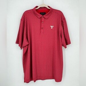 Bobby Jones Performance Collection Classic Red Polo Shirt size XXL